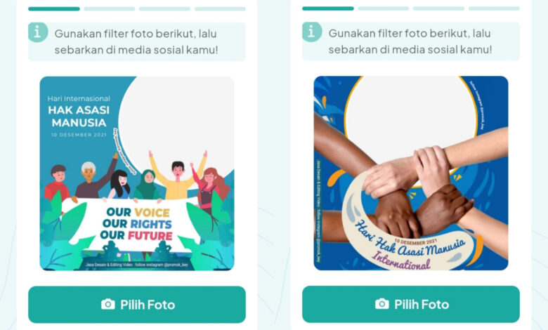 Twibbon Hari HAM Sedunia 2021, Pasang Bingkai Foto di Sini!