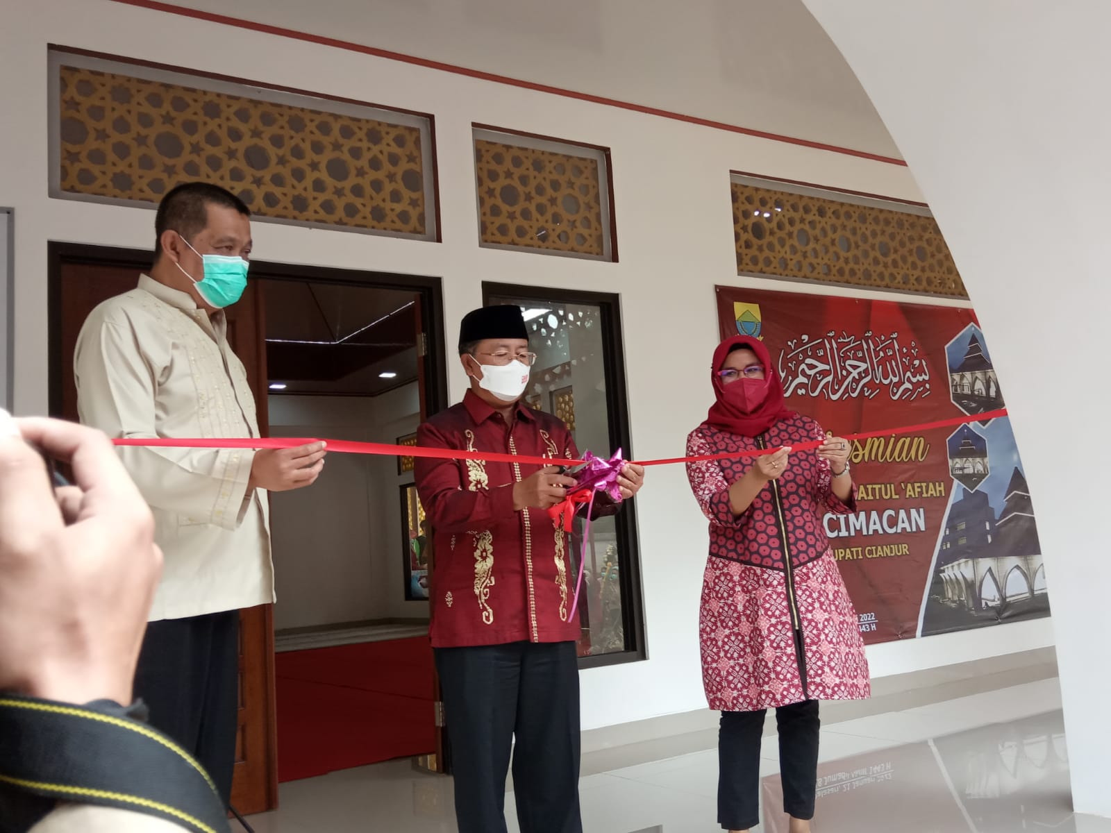 RSUD Cimacan Resmikan Bangunan Masjid Senilai Rp2,1 Miliar