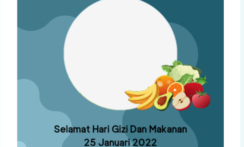 Twibbon Twibbonize Hari Gizi dan Makanan Nasional