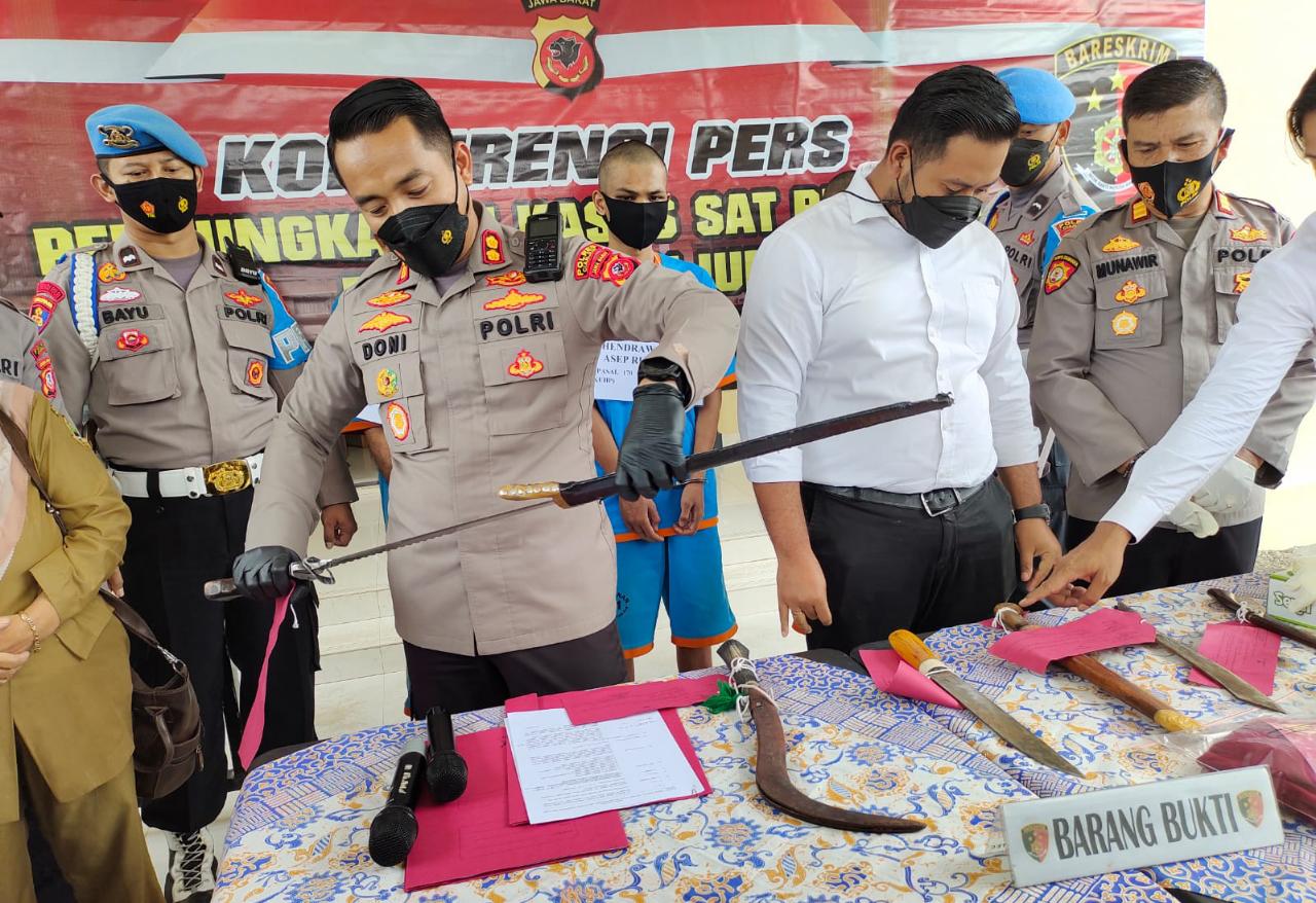 Penganiayaan di Cikalongkulon Polres Cianjur Berhasil Bekuk Pelaku