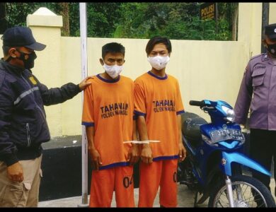 Polsek Naringgul Ringkus Dua Pelaku Curanmor