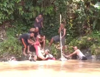 5 Anak Hanyut di Sungai Cikondang Cibeber, 2 Meninggal Dunia