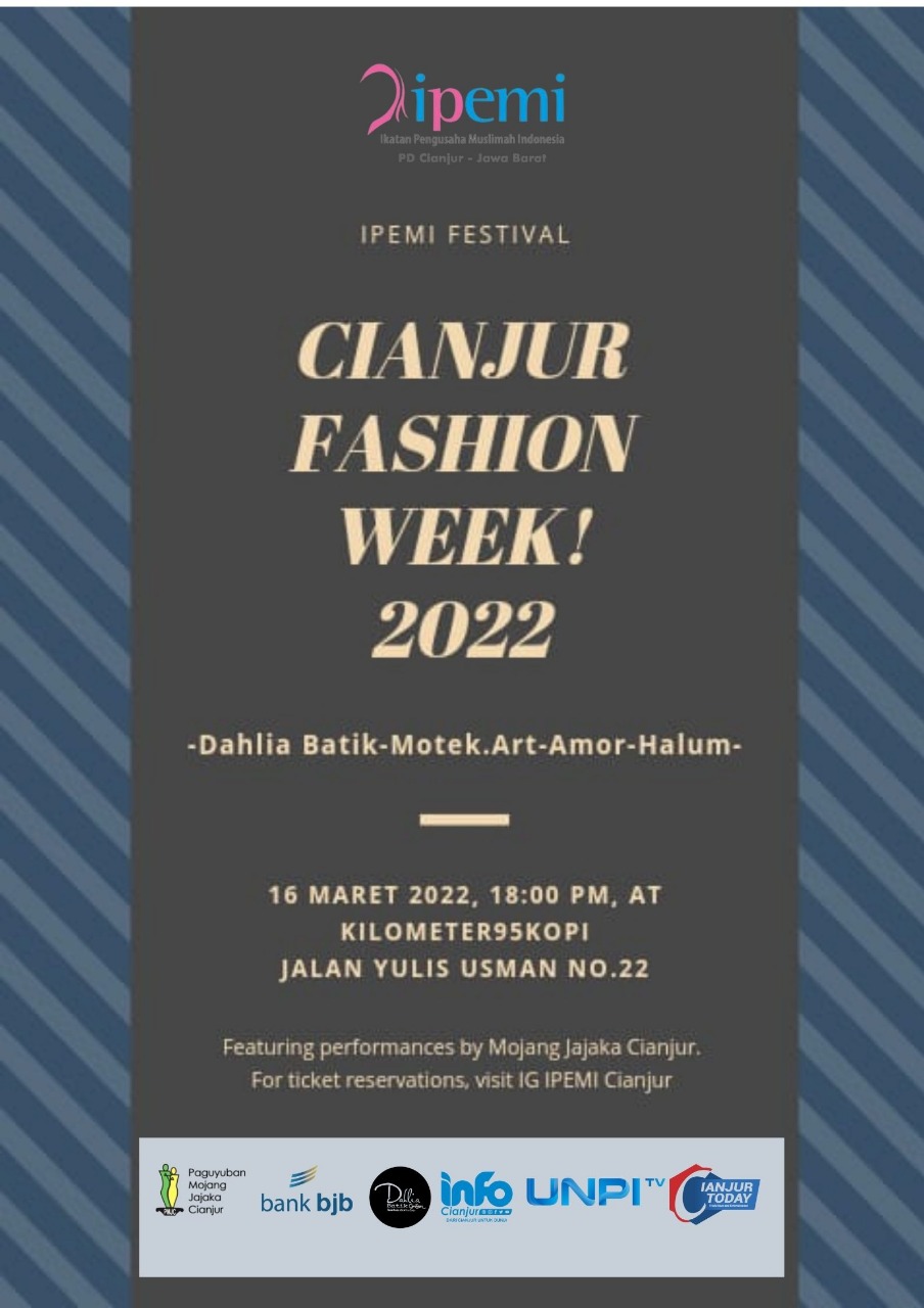 IPEMI Cabang Cianjur Gelar Acara Cianjur Fashion Week