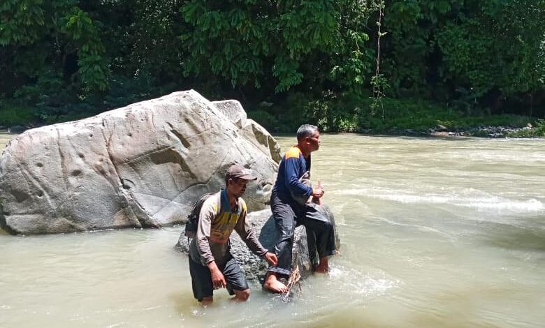 Hendak Mengambil Pancingan, Seorang Pria Hilang Terbawa Arus Sungai