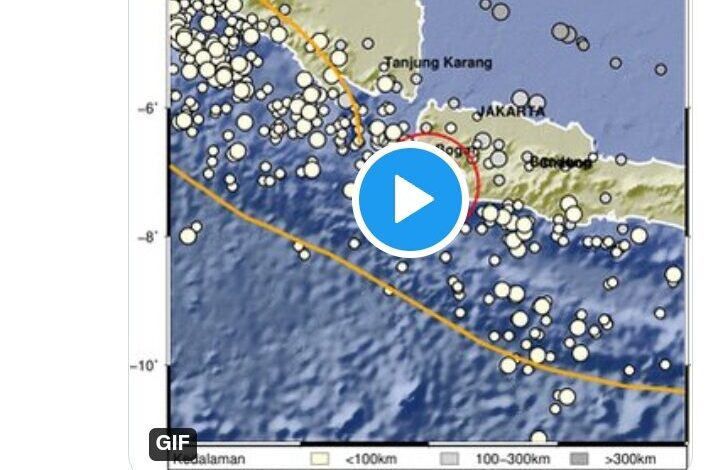 Gempa Bayah Banten dirasakan warga Cianjur