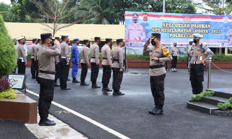 Polres Cianjur Gelar Operasi Keselamatan Lodaya Mulai 1-14 Maret 2022