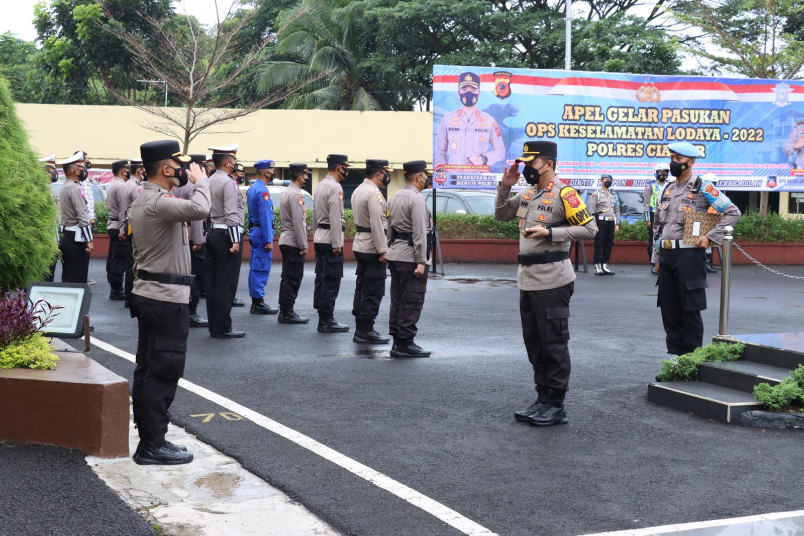 Polres Cianjur Gelar Operasi Keselamatan Lodaya Mulai 1-14 Maret 2022