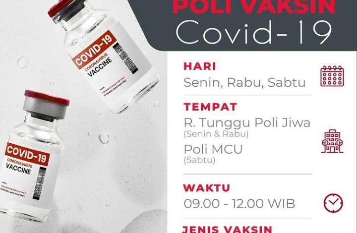 RSUD Cimacan Berikan Pelayanan Vaksin Semua Dosis bagi Masyarakat