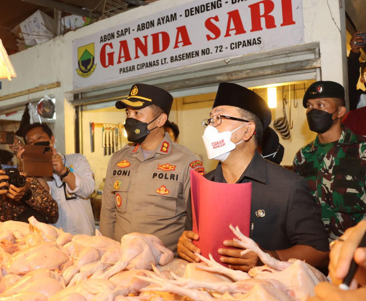 Bupati Cianjur Instruksikan ASN Berbelanja di Pasar Tradisional