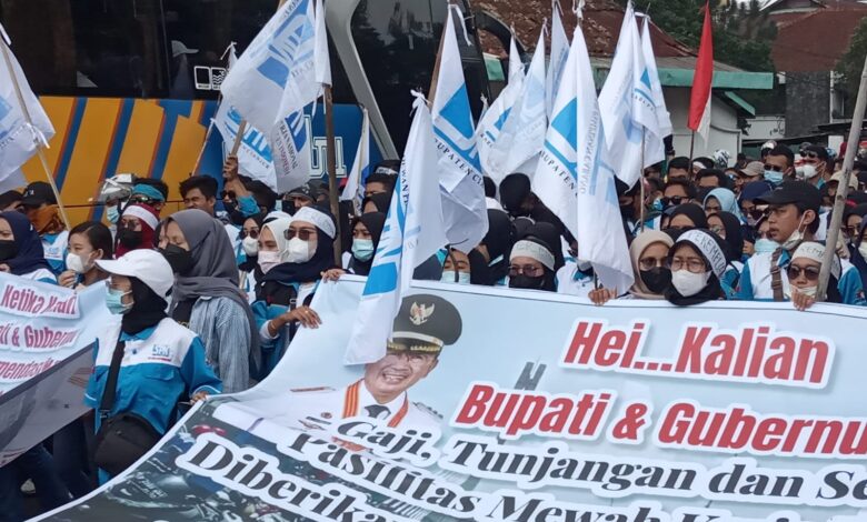 Ribuan Buruh SPN Cianjur Akan Ikut Aksi Peringatan Hari Buruh Internasional