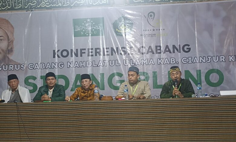 KH Deden Usman Ridwan Al Ittisom Resmi Terpilih jadi Ketua PCNU Cianjur