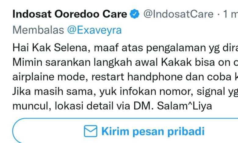 Indosat gangguan cara mengatasi sinyal indosat hilang