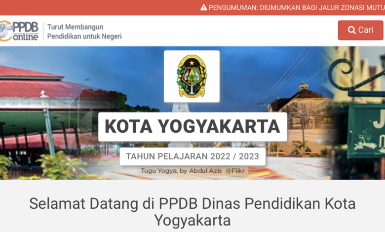 PPDB Jogja 2022