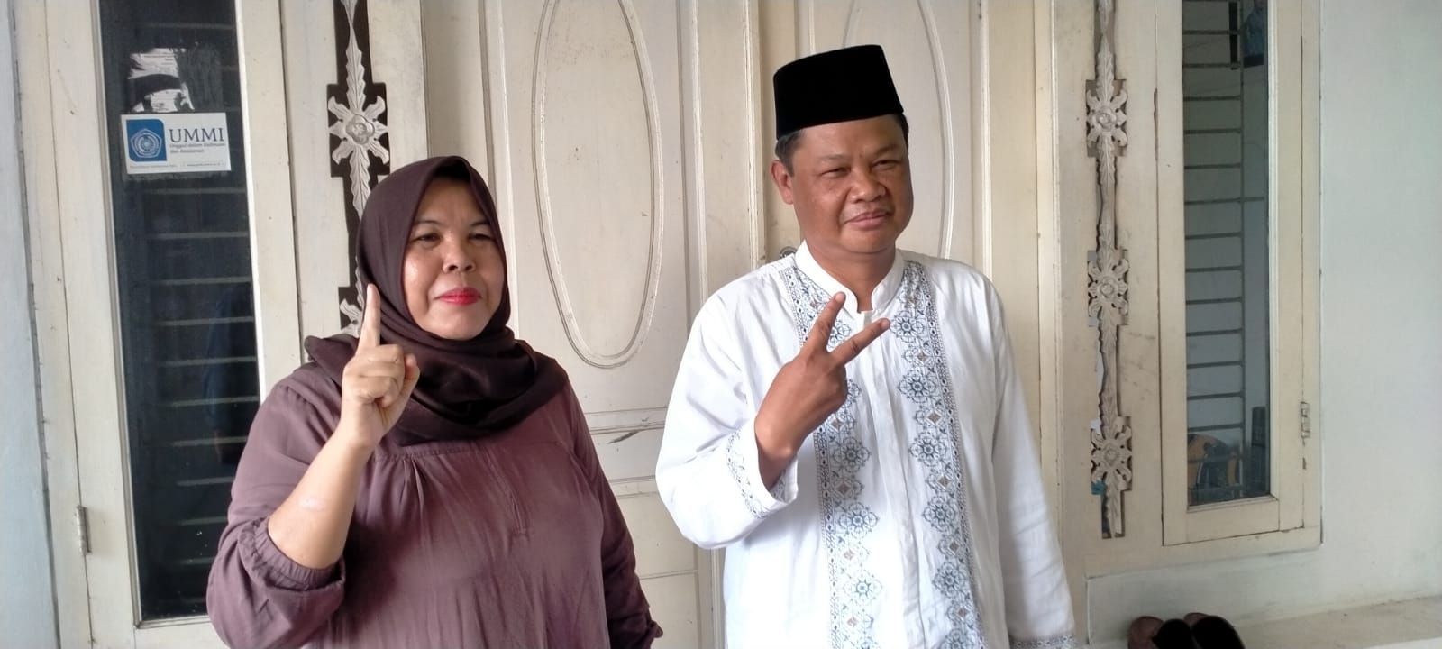 Face to Face, Suami-Istri di Desa Sukawangi Jadi Calon Kades