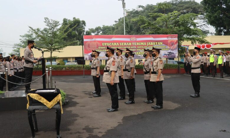 Polres Cianjur Kembali Rotasi Pejabat dan Kapolsek