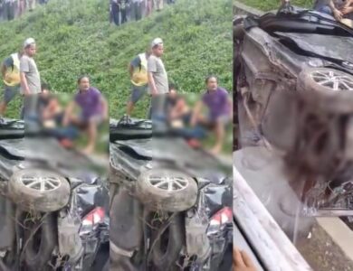 Mobil Tabrak Kereta Api di Cibeber - Cianjur, Dua Orang Luka