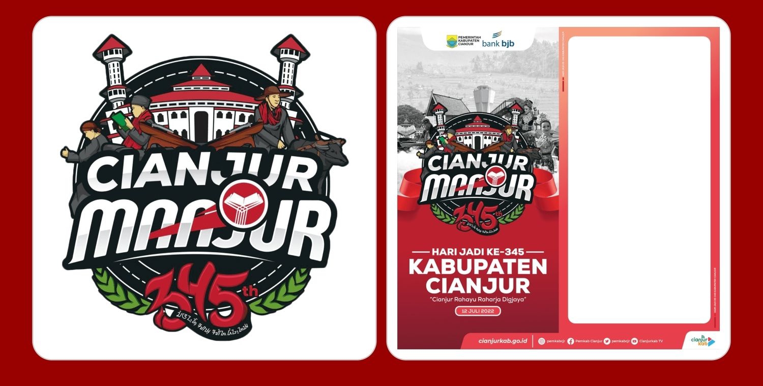 6 Link Twibbonize Hari Jadi Cianjur ke 345