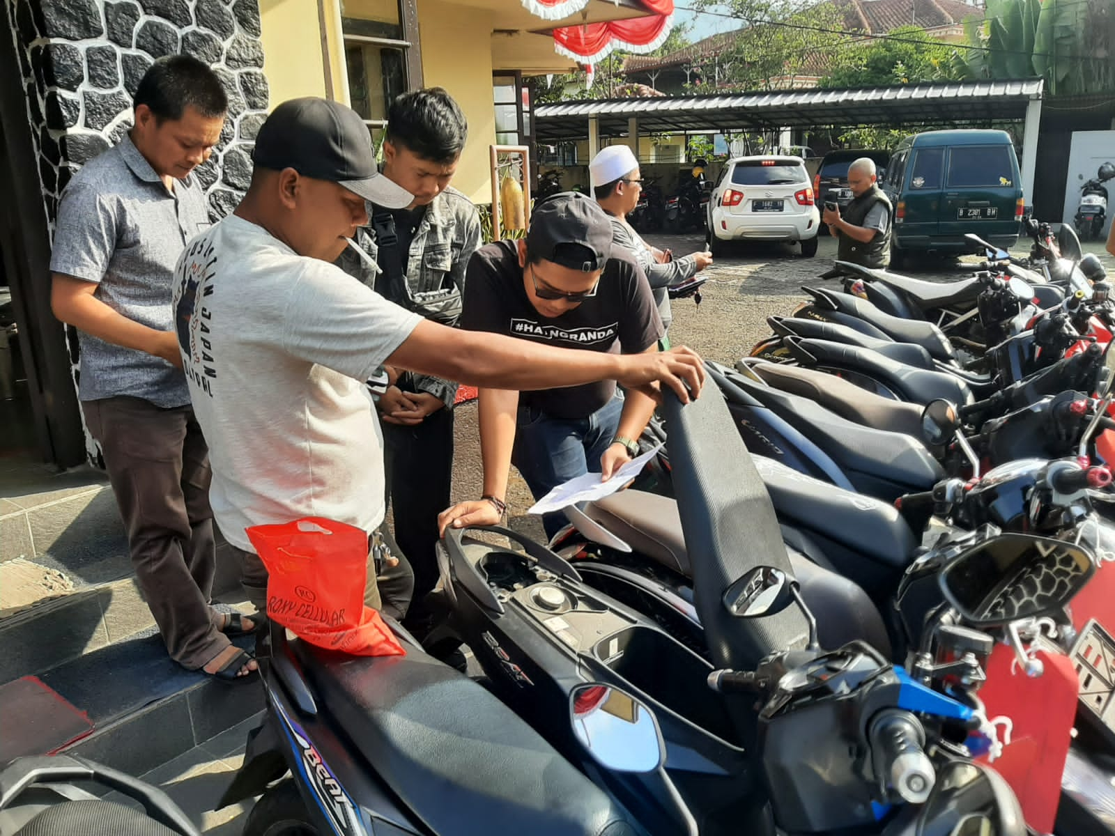 Lima Pelaku Curanmor dan Bandar Narkoba di Cianjur Ditangkap Polisi