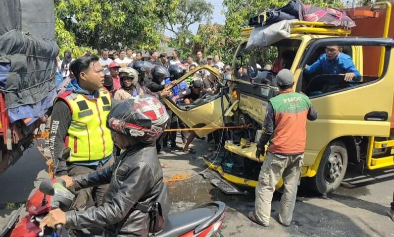 Ini Penyebab Tabrakan Truk Pertamina di Ciranjang Cianjur