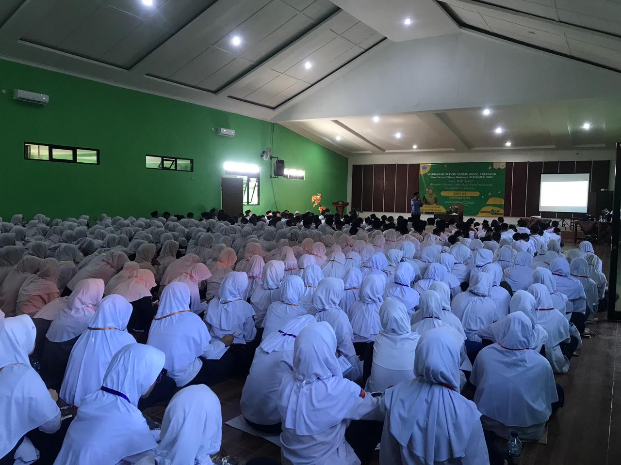 Mengenal Sekolah, 432 Siswa MAN 1 Cianjur Ikuti Matsama 2022