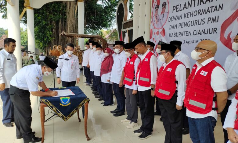 Herman Minta Cianjur Tidak Kekurangan Darah, Pengurus PMI Baru Siap Bergerak