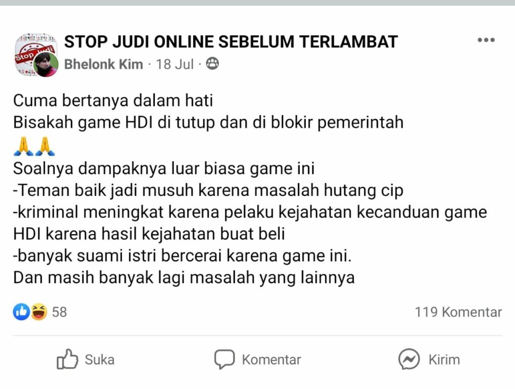 Selain Domino QiuQiu, Situs Judi Higgs Domino Island Tidak Diblokir Kominfo