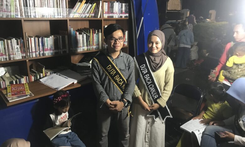 Duta Baca dan Geliat Literasi di Cianjur Car Free Night