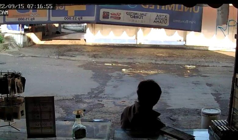 Aksi nekat pencurian Handphone di Cianjur terekam CCTV