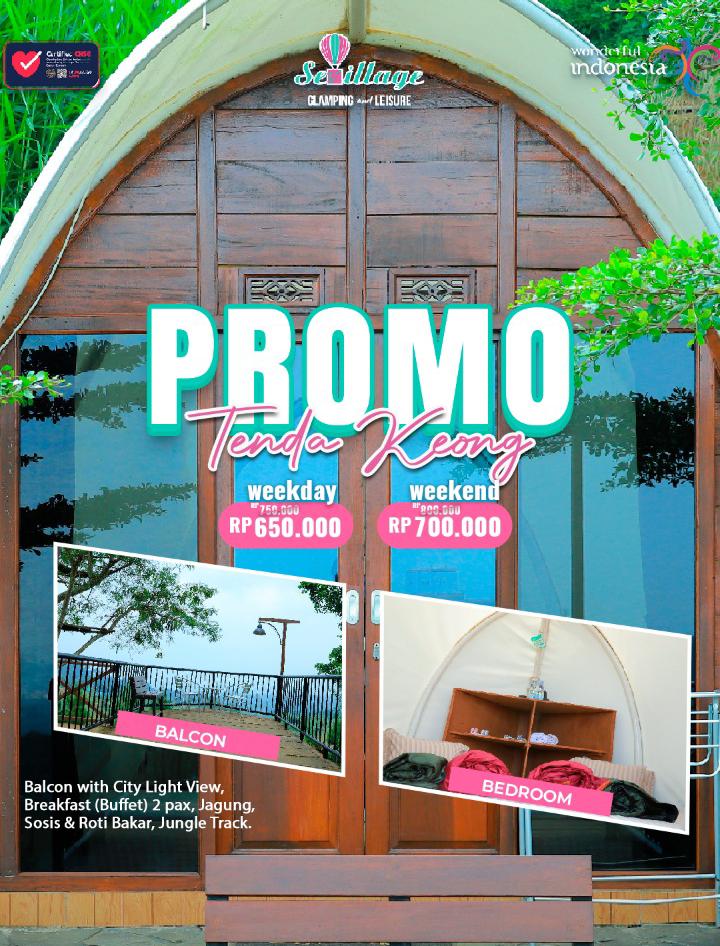 Camping Ground Tenda Keong Wisata Alam Sevillage Lagi Promo