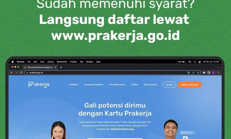 Cara Daftar Prakerja