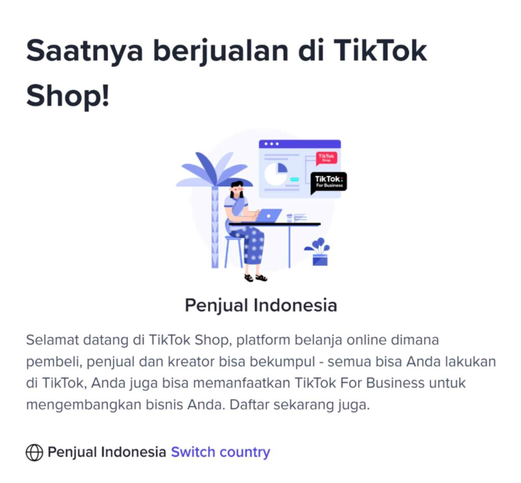 Tiktok seller center