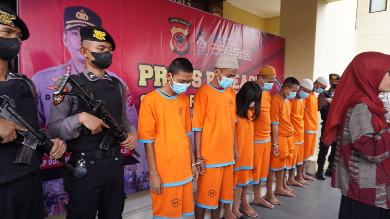 7 Pengguna dan Pengedar Narkoba di Cianjur Diringkus Polisi