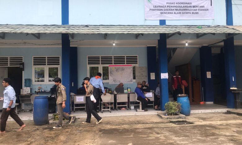 Posko MDMC Siap Bantu Warga Terdampak Gempa Cianjur