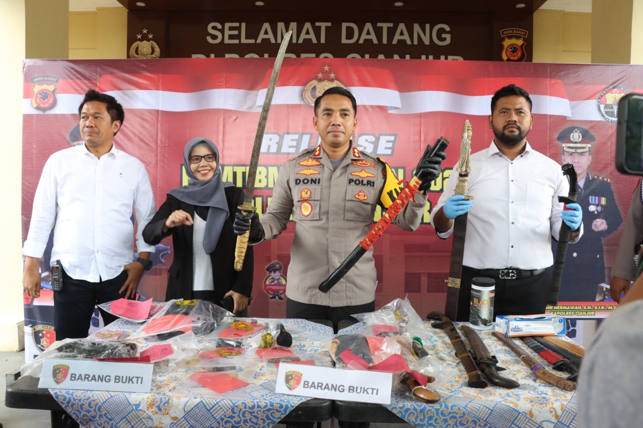 Selama 2022, Polres Cianjur Amankan 97 Tersangka Narkoba