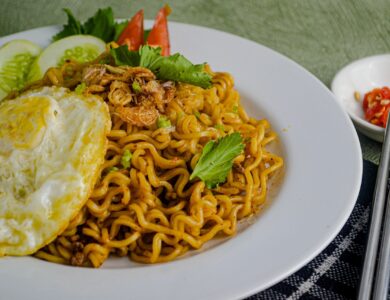 mie goreng, fried noodles, dish