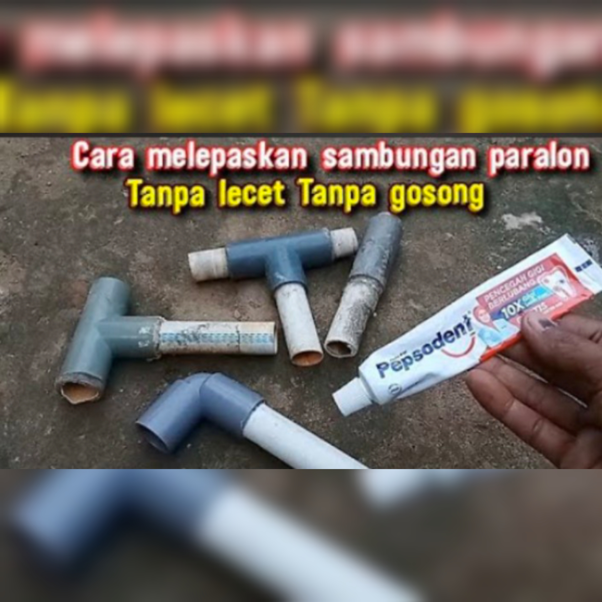 Cara Praktis Melepaskan Sambungan Paralon Tanpa Lecet dan Gosong