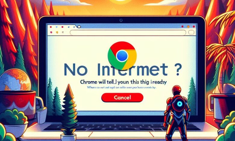 Tidak Ada Internet? Chrome Akan Memberi Tahu Anda Saat Halaman Ini Sudah Siap. Batal