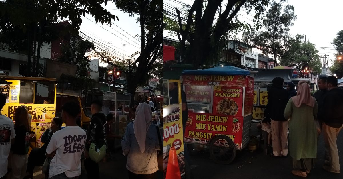 Berburu Takjil di Jalan Siliwangi Cianjur, Pusatnya Kemacetan Saat Bulan Ramadan