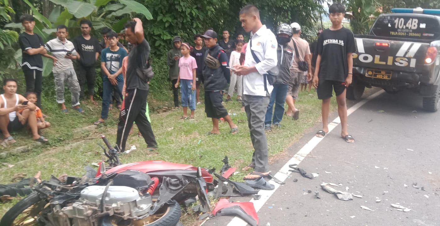 Motor dan Mobil Pikap Tabrakan di Cianjur, Dua Orang Meninggal