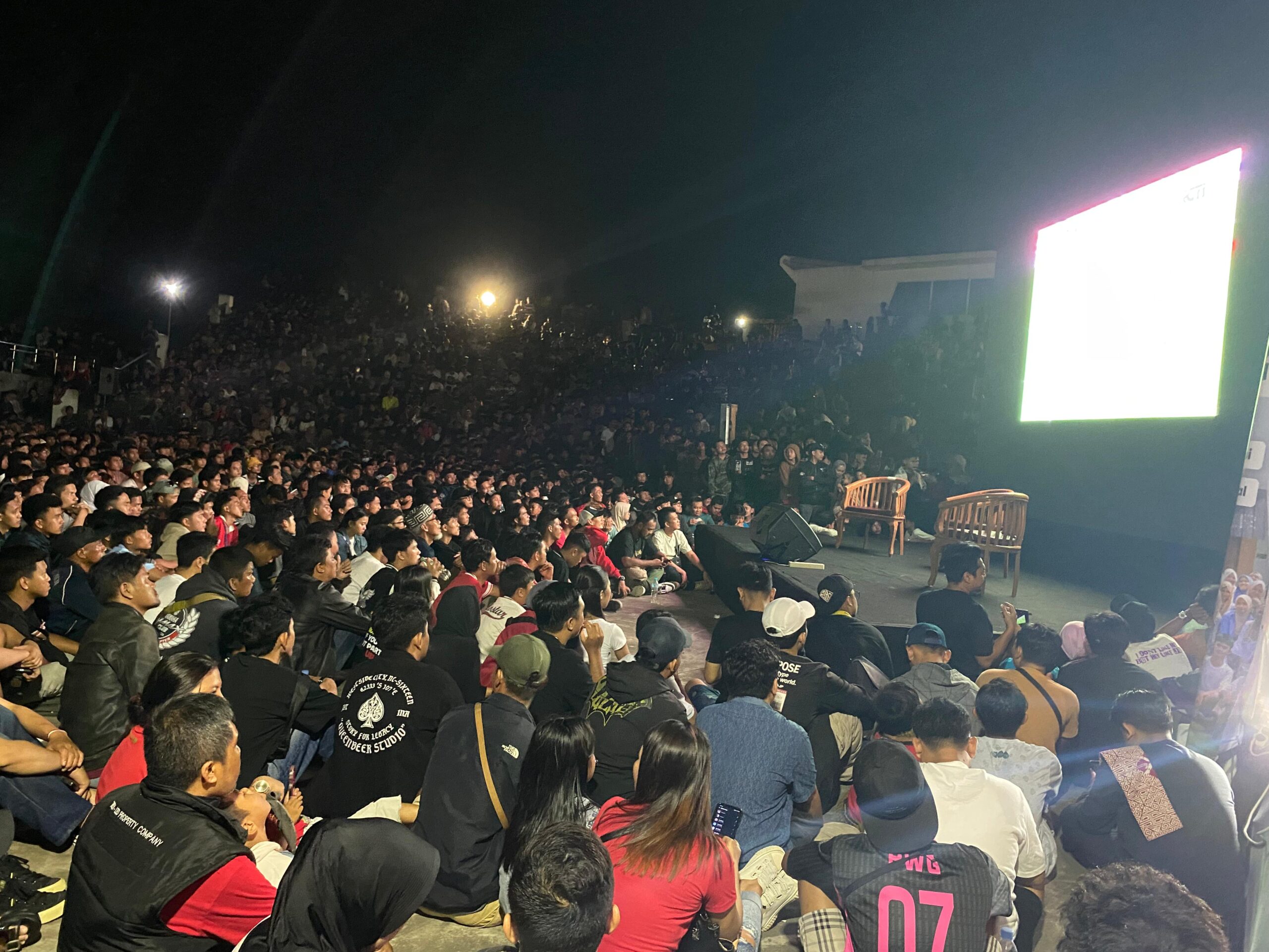 Ribuan Warga Cianjur Nobar Semifinal Piala Asia U-23 2024, Dukung Garuda Muda!