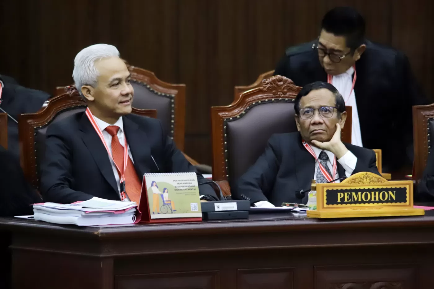 pasangan calon nomor urut 3, Ganjar Pranowo-Mahfud MD.