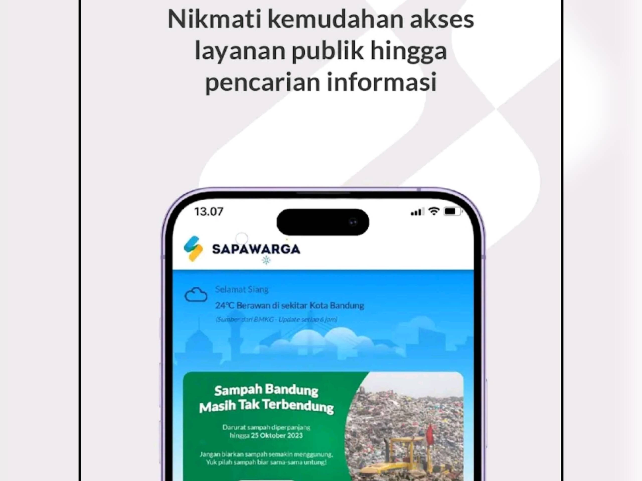 Aplikasi sapa warga bayar pajak online