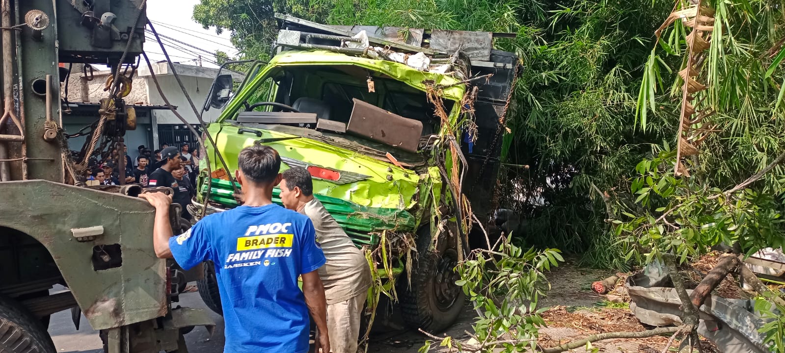 Truk Rem Blong di Gekbrong Cianjur Tewaskan 1 Anak