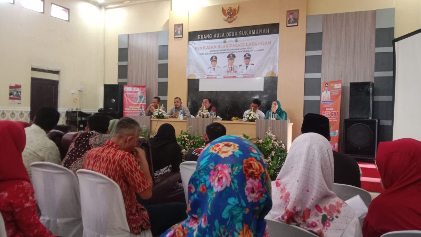 Optimis Raih Hasil Terbaik, Desa Sukamanah Cugenang Lolos 6 Besar Lomdeskel Tingkat Kabupaten