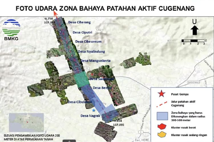 Sesa Cugenang Aktif Lagi, BPBD Cianjur Sebar Petugas Usai Guncangan Gempa 3,0 Magnitudo