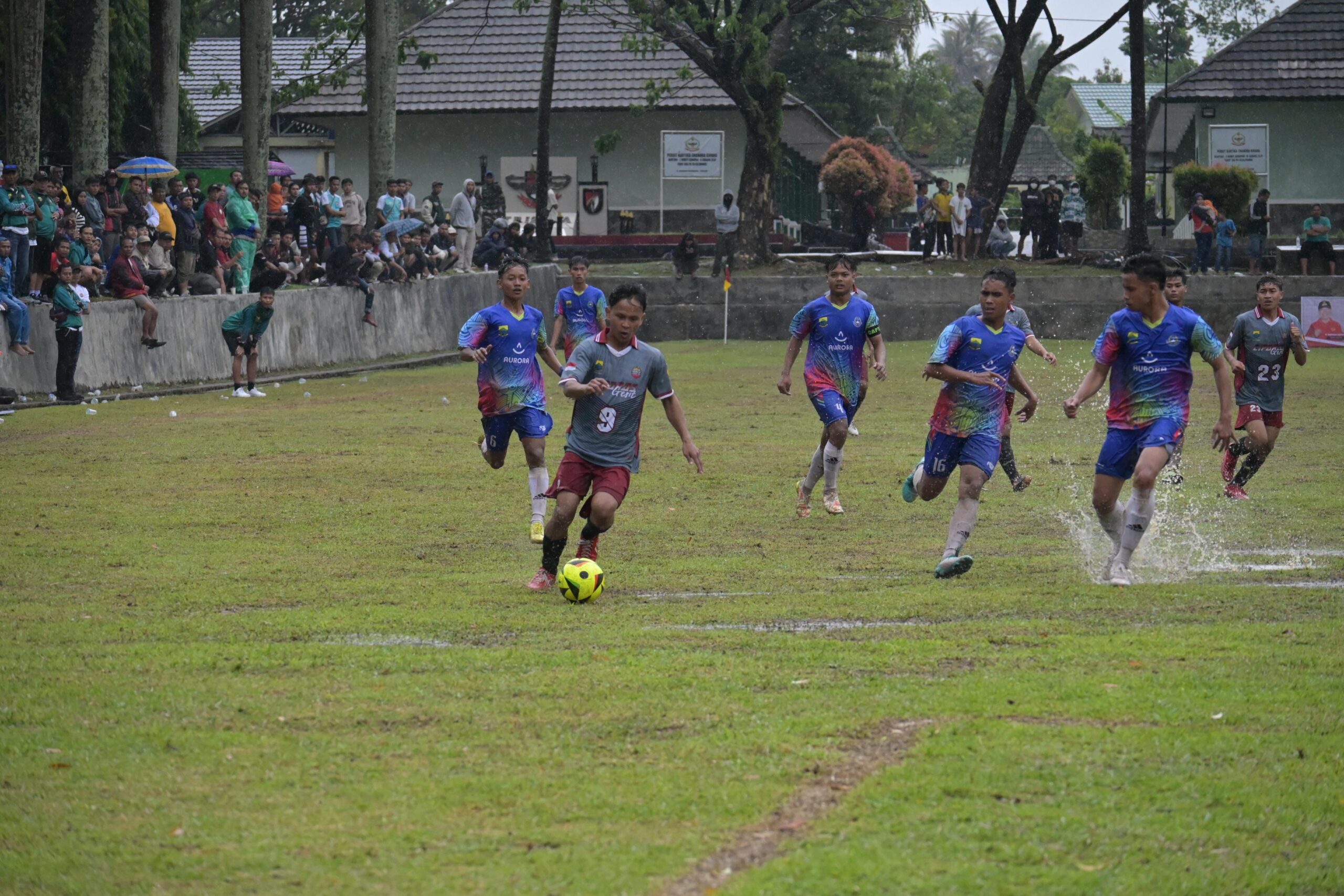 Hari Pertama Porkab Cabor Sepakbola, Sukaluyu Gilas Cipanas 4-1