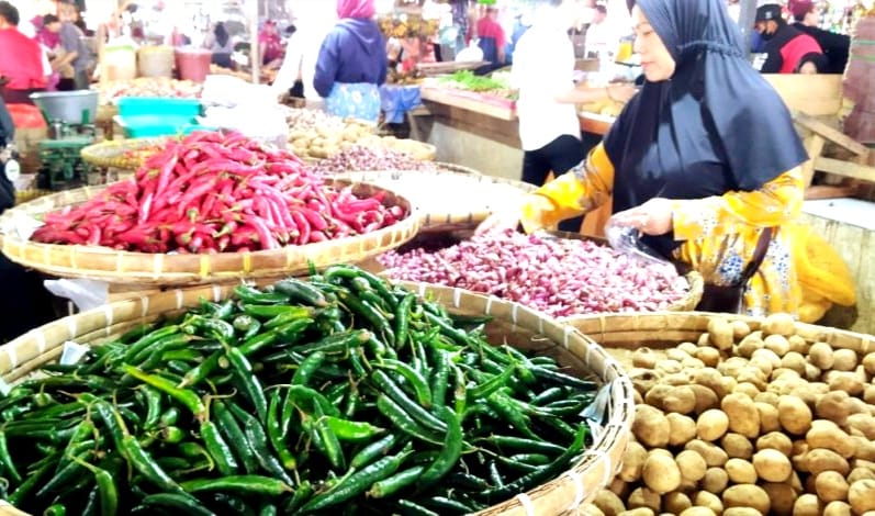 Harga Sembako di Pasar Cipanas Stabil, Kecuali Cabai Merah yang Sampai Sekarang Bikin Kantong Makin Pedas