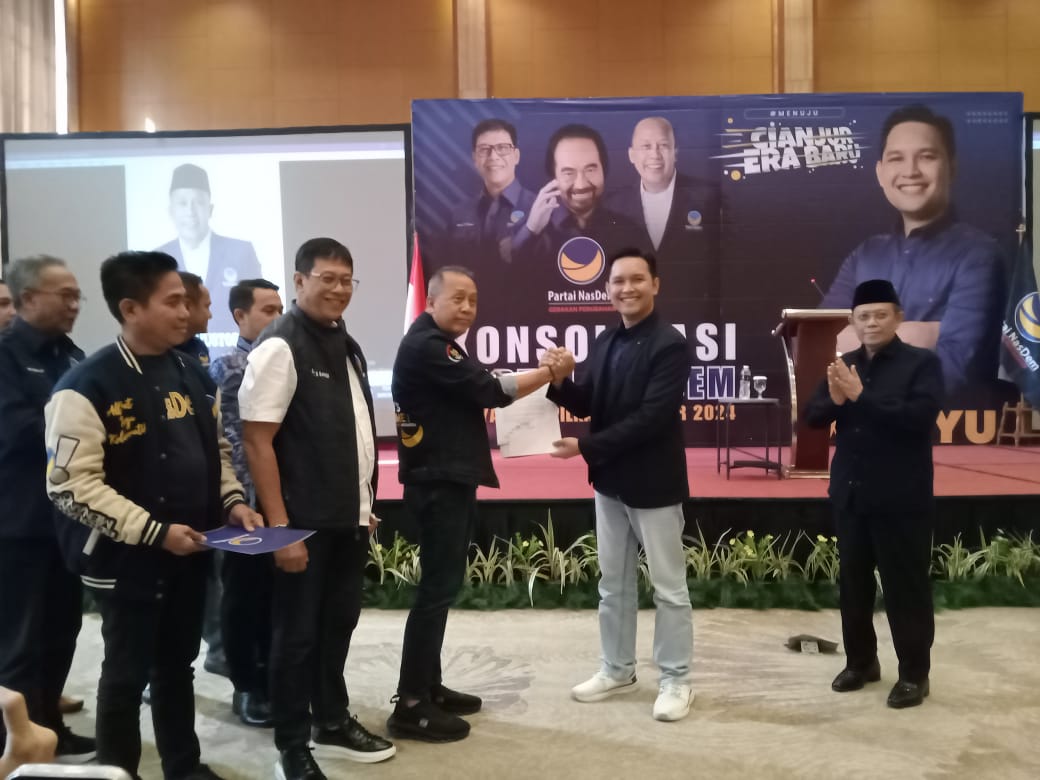 Nasdem Resmi Usung dr Mohammad Wahyu Maju Pilkada Cianjur