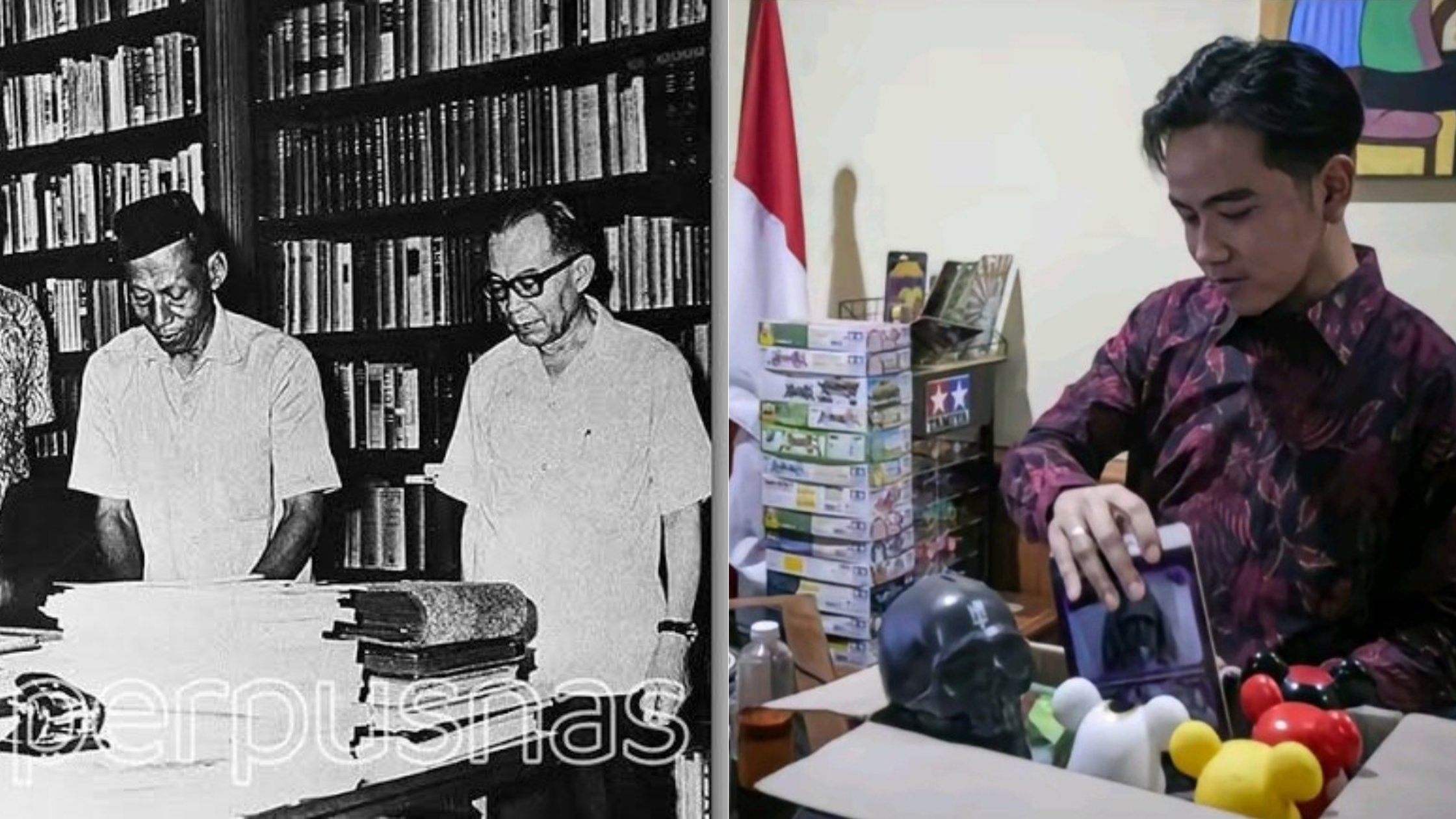 Punya Banyak Mainan di Ruang Kerja, Gibran Rakabuming Raka Dibandingkan Dengan Bung Hatta yang Punya Perpustakaan, Pemerhati Politik: Pemimpin Karbitan