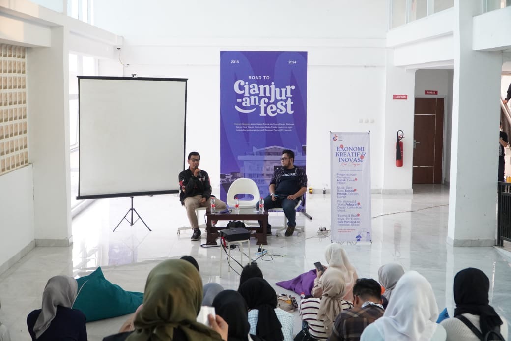 Cianjuran Fest Kegiatan yang dihelat Komite Ekonomi Kreatif (Ekraf) Cianjur tersebut turut melibatkan sejumlah komunitas